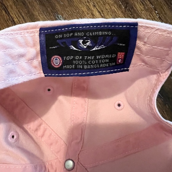 Texas Longhorns pink women’s hat -adjustable - Picture 2 of 5